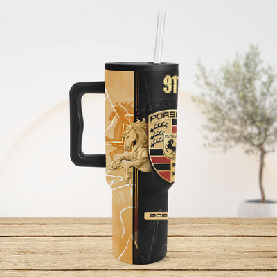 911 Art 40oz Vacuum Insulated Trek Tumbler