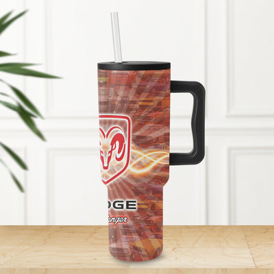 Challenger Art 40oz Vacuum Insulated Trek Tumbler