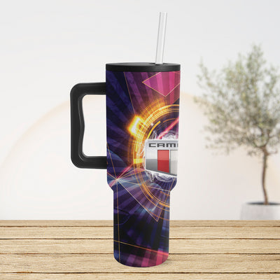 Camaro Art 40oz Vacuum Insulated Trek Tumbler