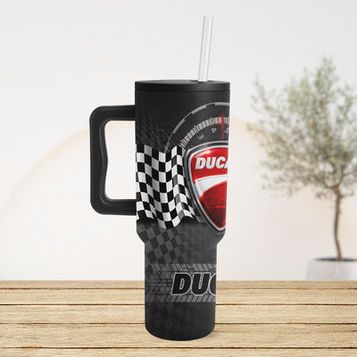 Ducati Art 40oz Vacuum Insulated Trek Tumbler