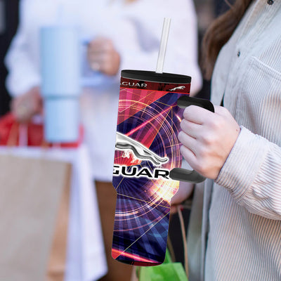Jaguar Art 40oz Vacuum Insulated Trek Tumbler