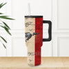 Mustang Art 40oz Vacuum Insulated Trek Tumbler