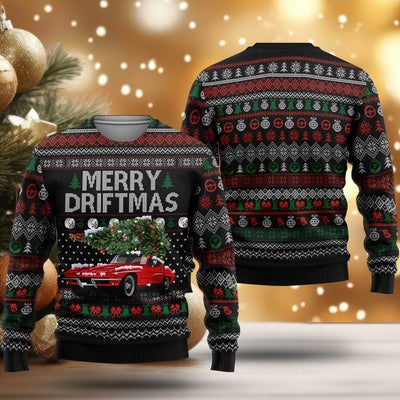 2023 Vette Christmas Sweater - Vette with Christmas Trees