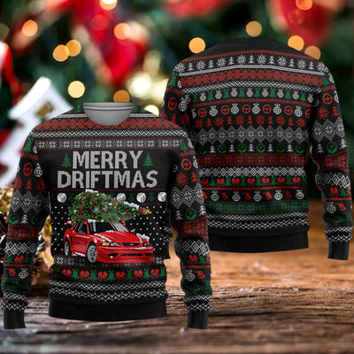2023 Mustang Christmas Sweater - 'Stangs with Christmas Trees