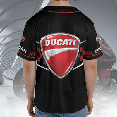 Ducati All Over Print Baseball Jersey