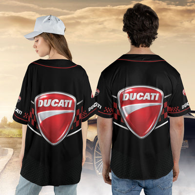 Ducati All Over Print Baseball Jersey