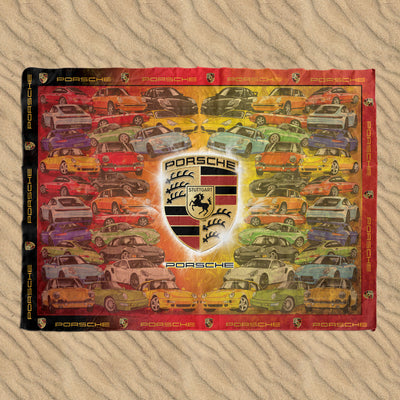 911 Collection Art Sand-proof Beach Blanket
