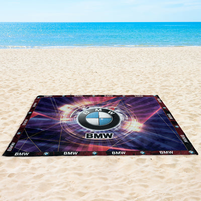 BMW Art Sand-proof Beach Blanket