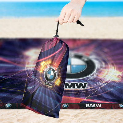 BMW Art Sand-proof Beach Blanket