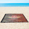 Challenger Collection Art Sand-proof Beach Blanket