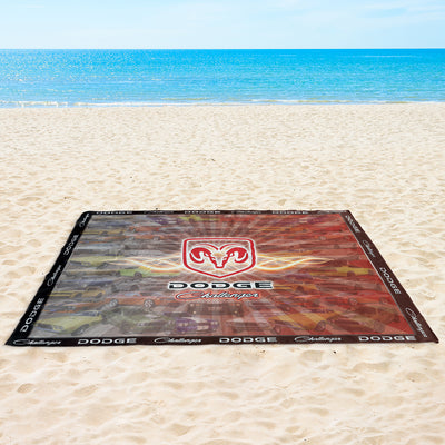 Challenger Collection Art Sand-proof Beach Blanket