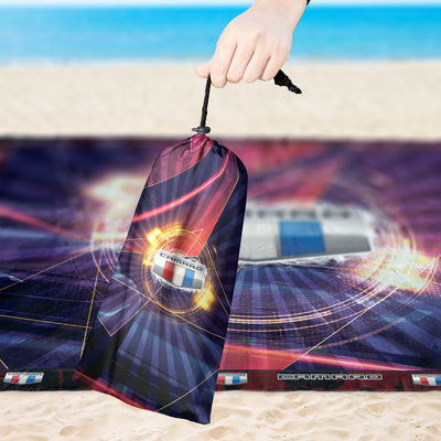 Camaro Art Sand-proof Beach Blanket