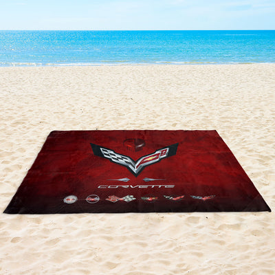 Vette Art Sand-proof Beach Blanket (v.2)