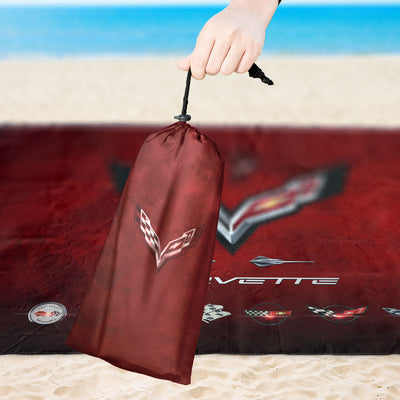 Vette Art Sand-proof Beach Blanket (v.2)