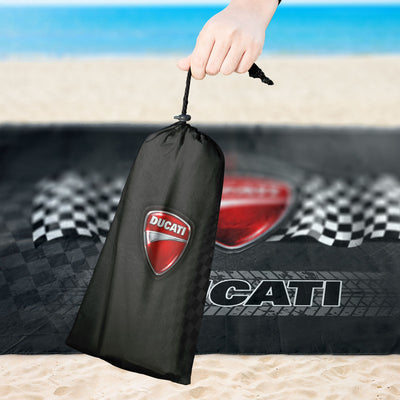 Ducati Art Sand-proof Beach Blanket (v.2)