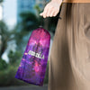 Godzilla Purple Art Sand-proof Beach Blanket (v.3)