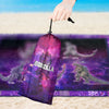 Godzilla Purple Art Sand-proof Beach Blanket (v.3)