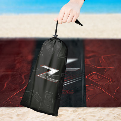 Z-car Art Sand-proof Beach Blanket (v.2)