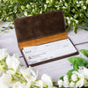 911 Silhouette Collection Leather Checkbook Cover