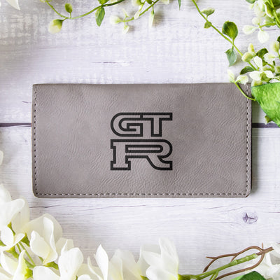 Skyline GTR Art Leather Checkbook Cover