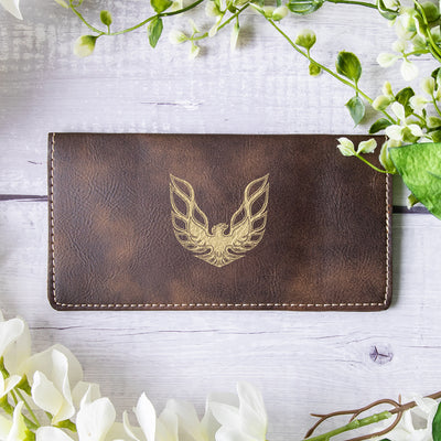 Trans Am/Firebird Art Leather Checkbook Cover