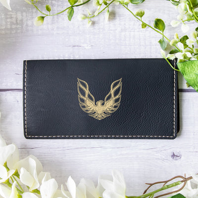 Trans Am/Firebird Art Leather Checkbook Cover