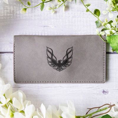 Trans Am/Firebird Art Leather Checkbook Cover