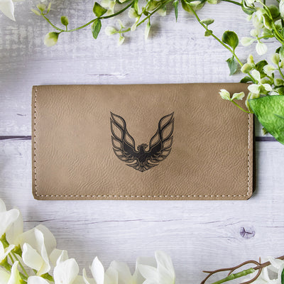 Trans Am/Firebird Art Leather Checkbook Cover