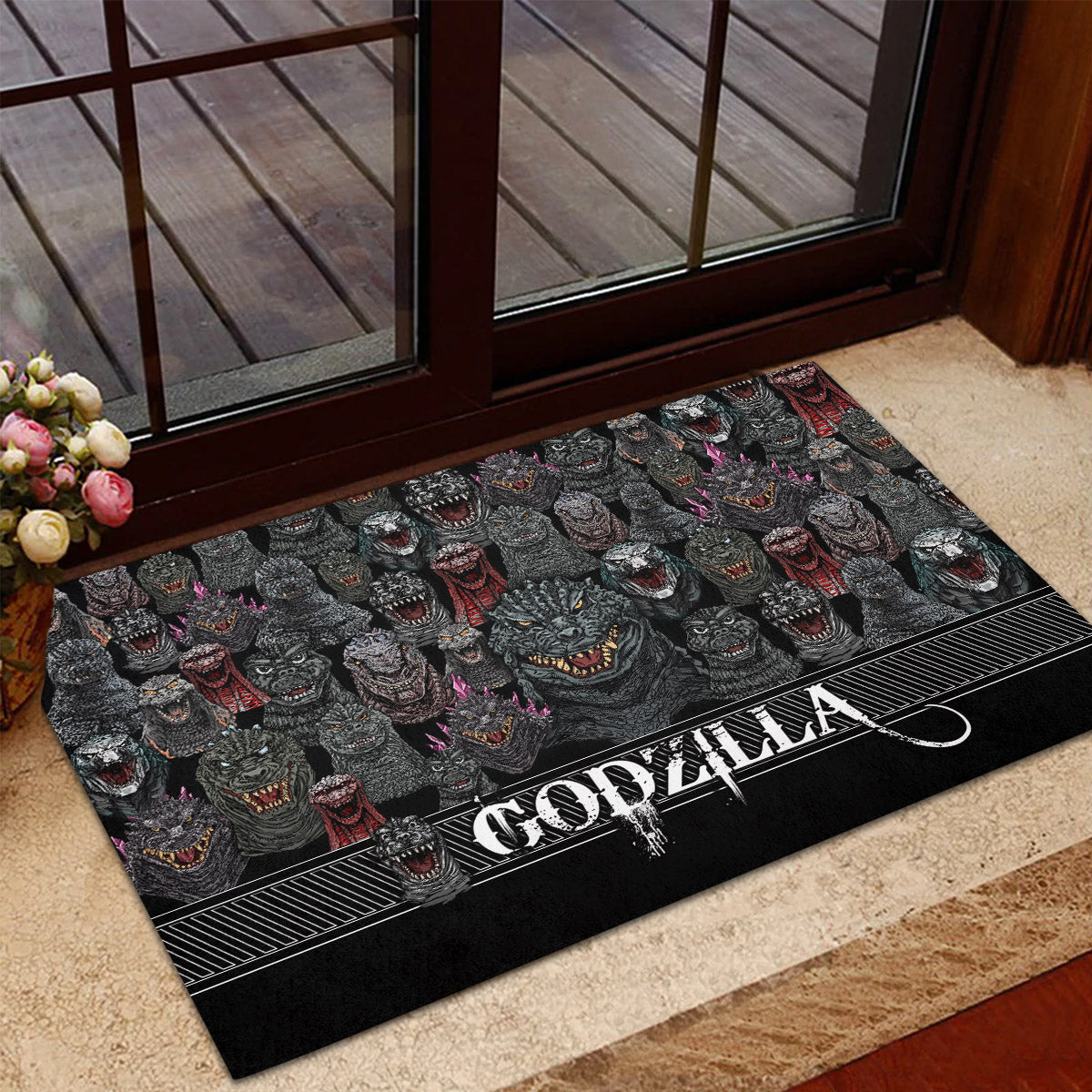 2024 Godzilla Art Decoration Doormat