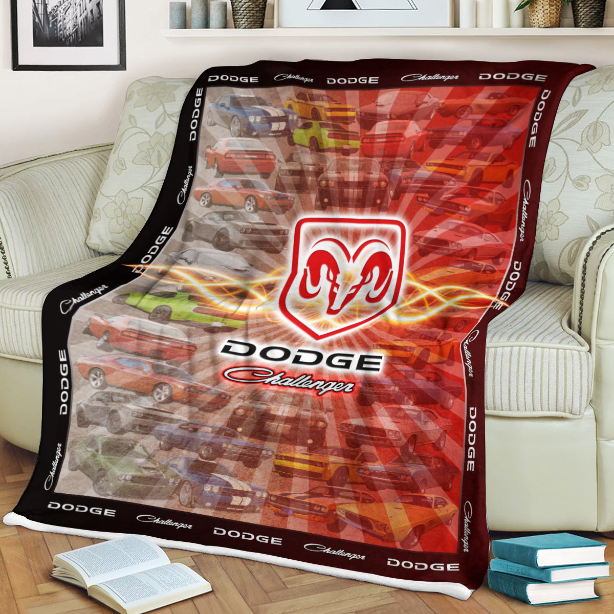 Challenger New Collection Art Fleece Blanket