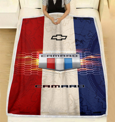 Camaro Decoration Art Soft Plush Fleece Blanket