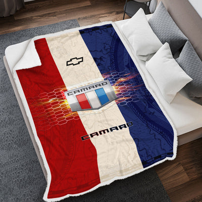 Camaro Decoration Art Soft Plush Fleece Blanket
