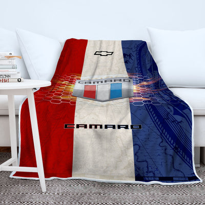 Camaro Decoration Art Soft Plush Fleece Blanket