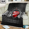 Ducati Decoration Art Soft Plush Fleece Blanket