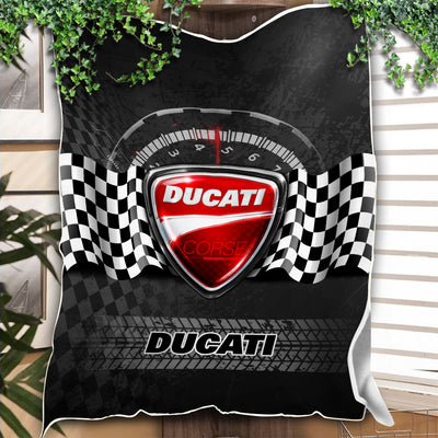 Ducati Decoration Art Soft Plush Fleece Blanket