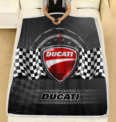 Ducati Decoration Art Soft Plush Fleece Blanket