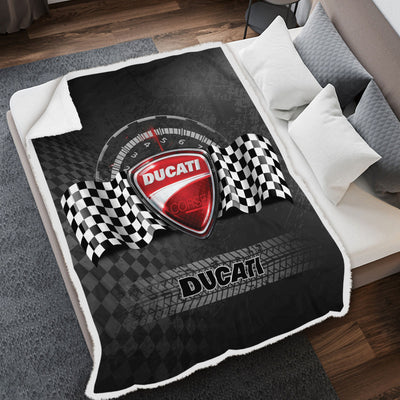 Ducati Decoration Art Soft Plush Fleece Blanket