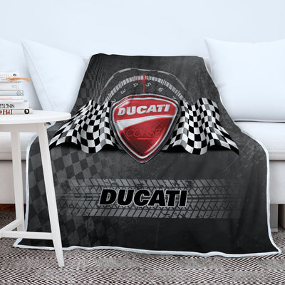 Ducati Decoration Art Soft Plush Fleece Blanket