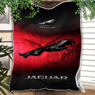 Jaguar Decoration Art Soft Plush Fleece Blanket
