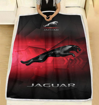 Jaguar Decoration Art Soft Plush Fleece Blanket