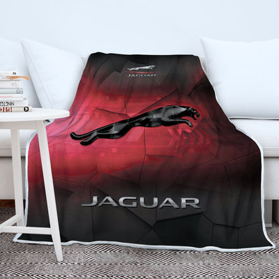 Jaguar Decoration Art Soft Plush Fleece Blanket