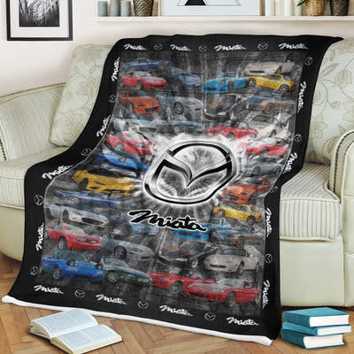 Miata New Collection Art Fleece Blanket