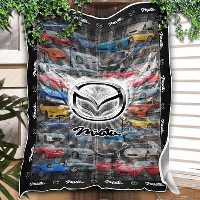 Miata New Collection Art Fleece Blanket