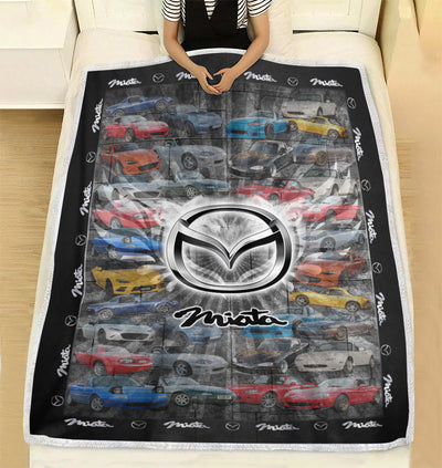 Miata New Collection Art Fleece Blanket