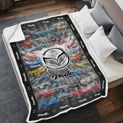Miata New Collection Art Fleece Blanket