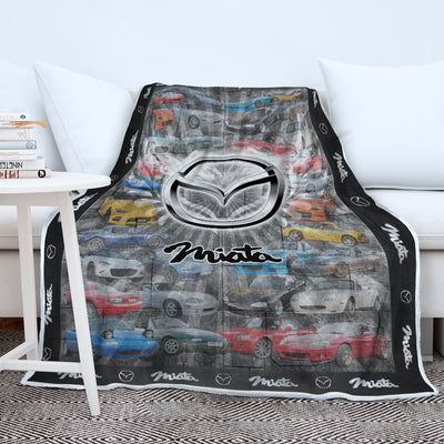 Miata New Collection Art Fleece Blanket