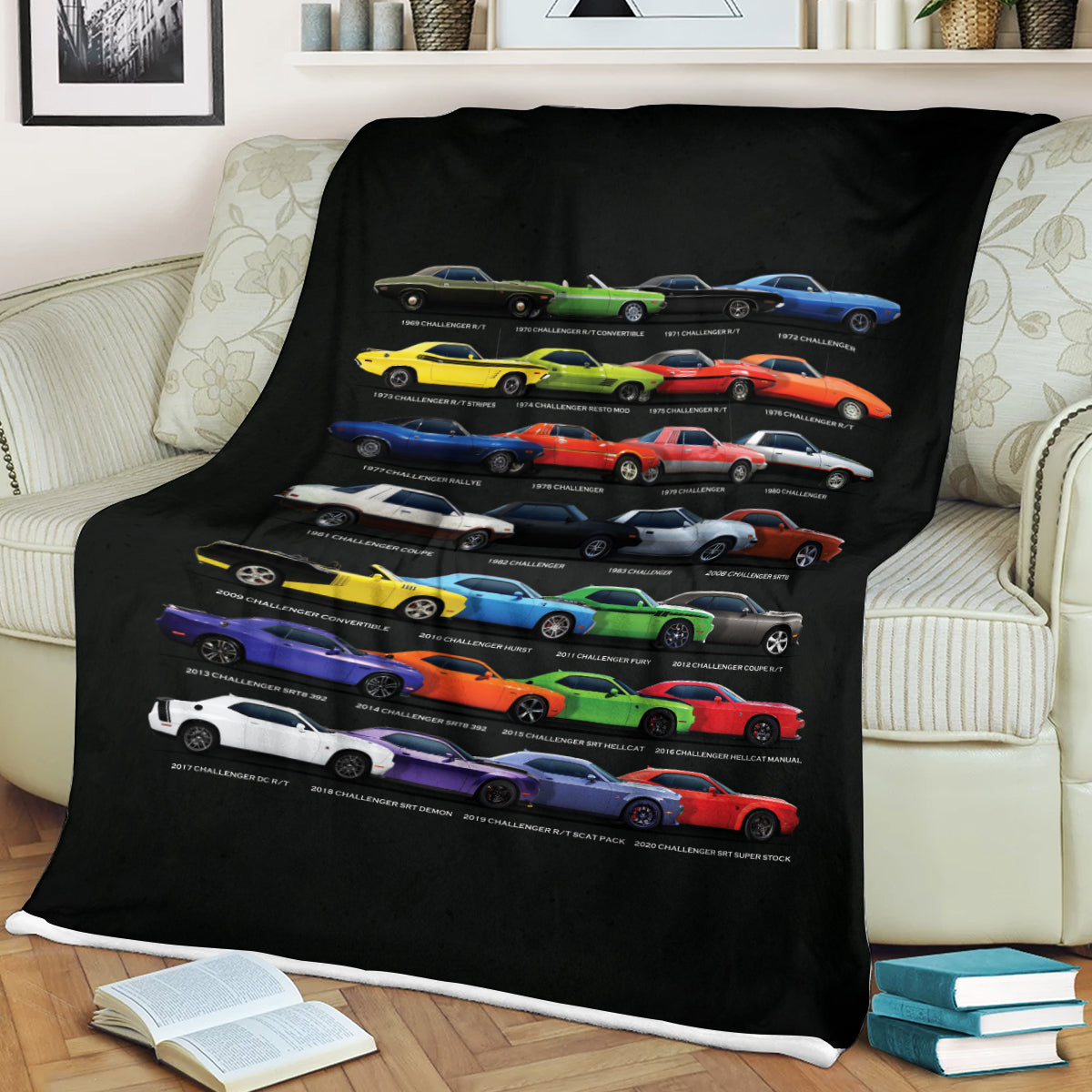 Challenger Collection Art Fleece Blanket