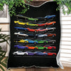 Challenger Collection Art Fleece Blanket