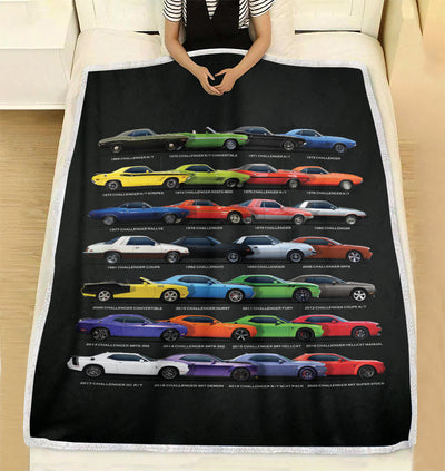 Challenger Collection Art Fleece Blanket