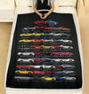 Camaro Collection Art Fleece Blanket